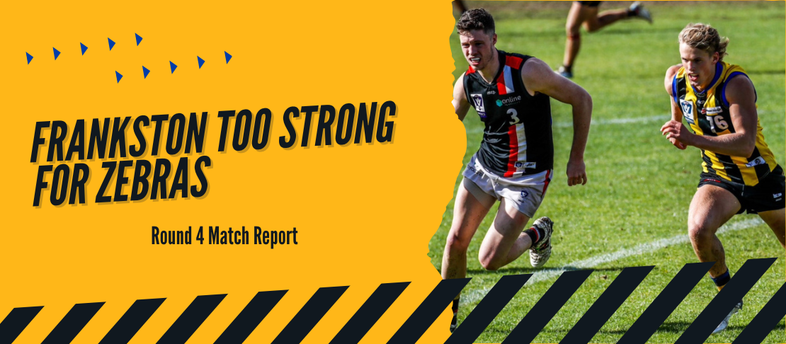 Frankston record their first win of the season over the Zebras